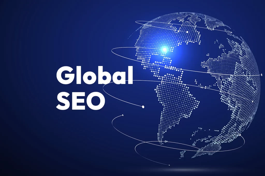 Global SEO services by WEFORDESIGN helping businesses expand internationally.