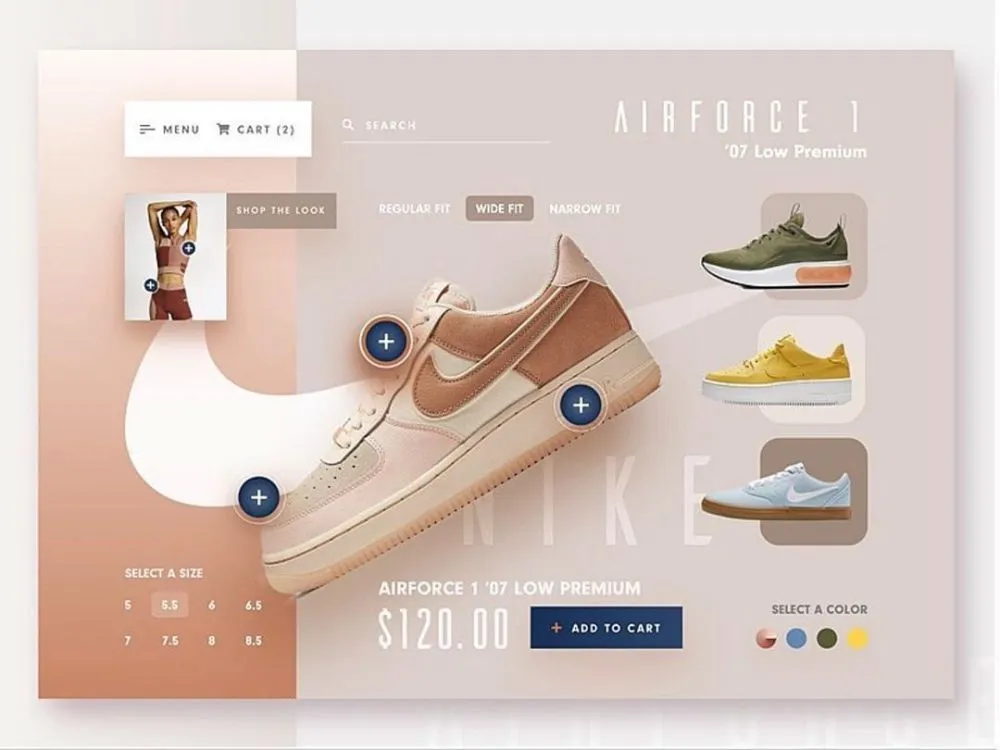 Custom eCommerce design solutions for brands