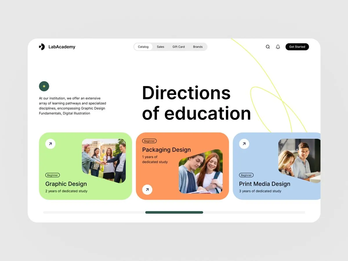 Education website design by WEFORDESIGN in Dubai, showcasing user-friendly designs for schools, colleges, and universities with online registration, virtual classrooms, and SEO optimization.