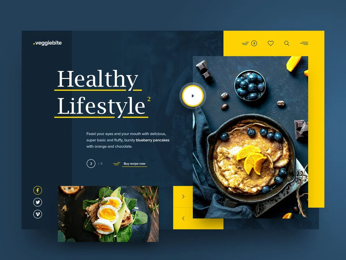 Food and Beverage web design by WEFORDESIGN in Dubai, featuring interactive menus, online reservations, and SEO optimization for cafes and restaurants.